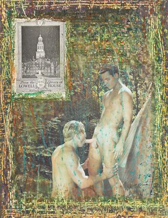 RICHARD TITLEBAUM (1939-2006) Gay Bedroom Scenes at Harvard (Two Scenes).